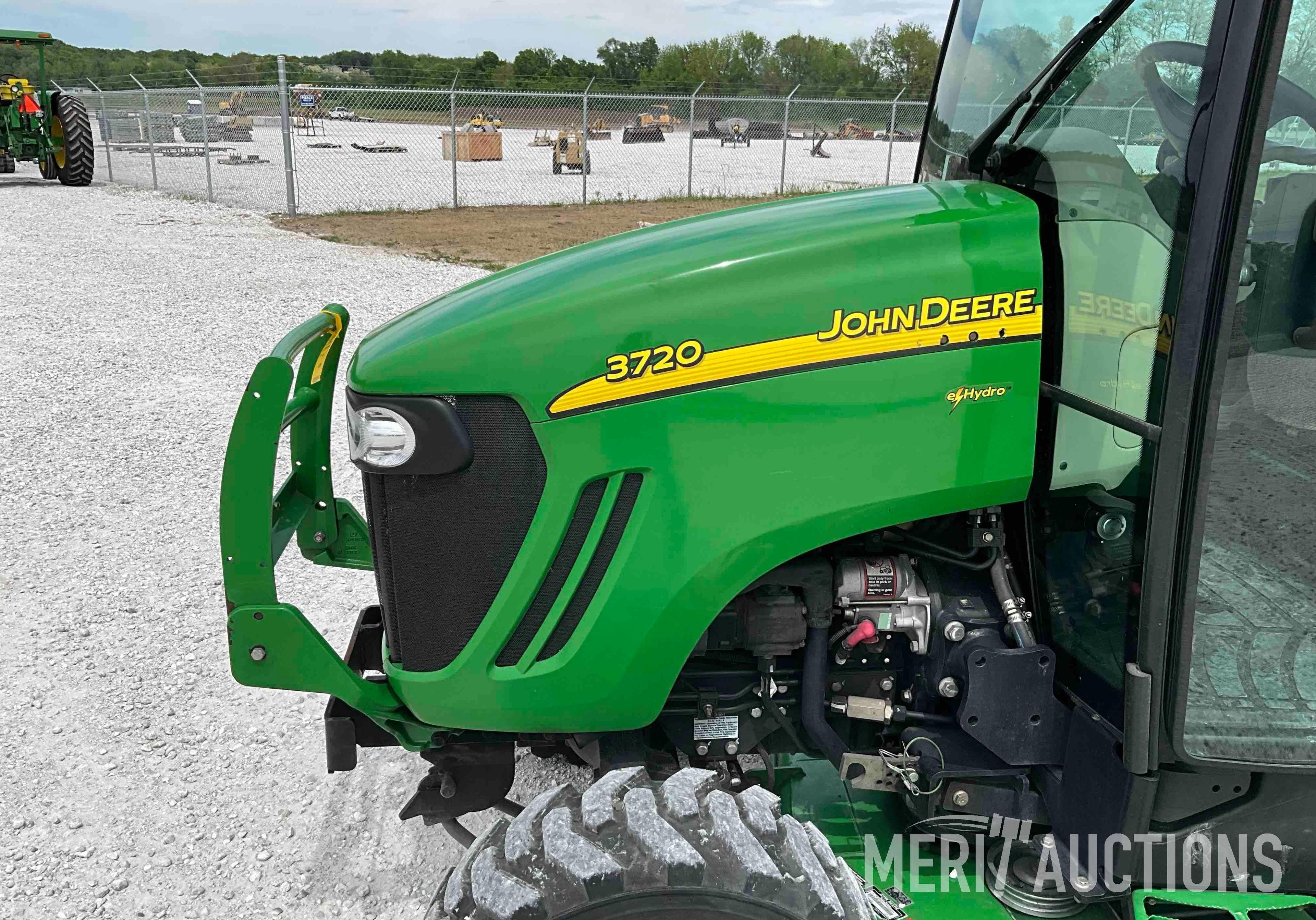 2012 John Deere 3720 MFWD Compact Tractor