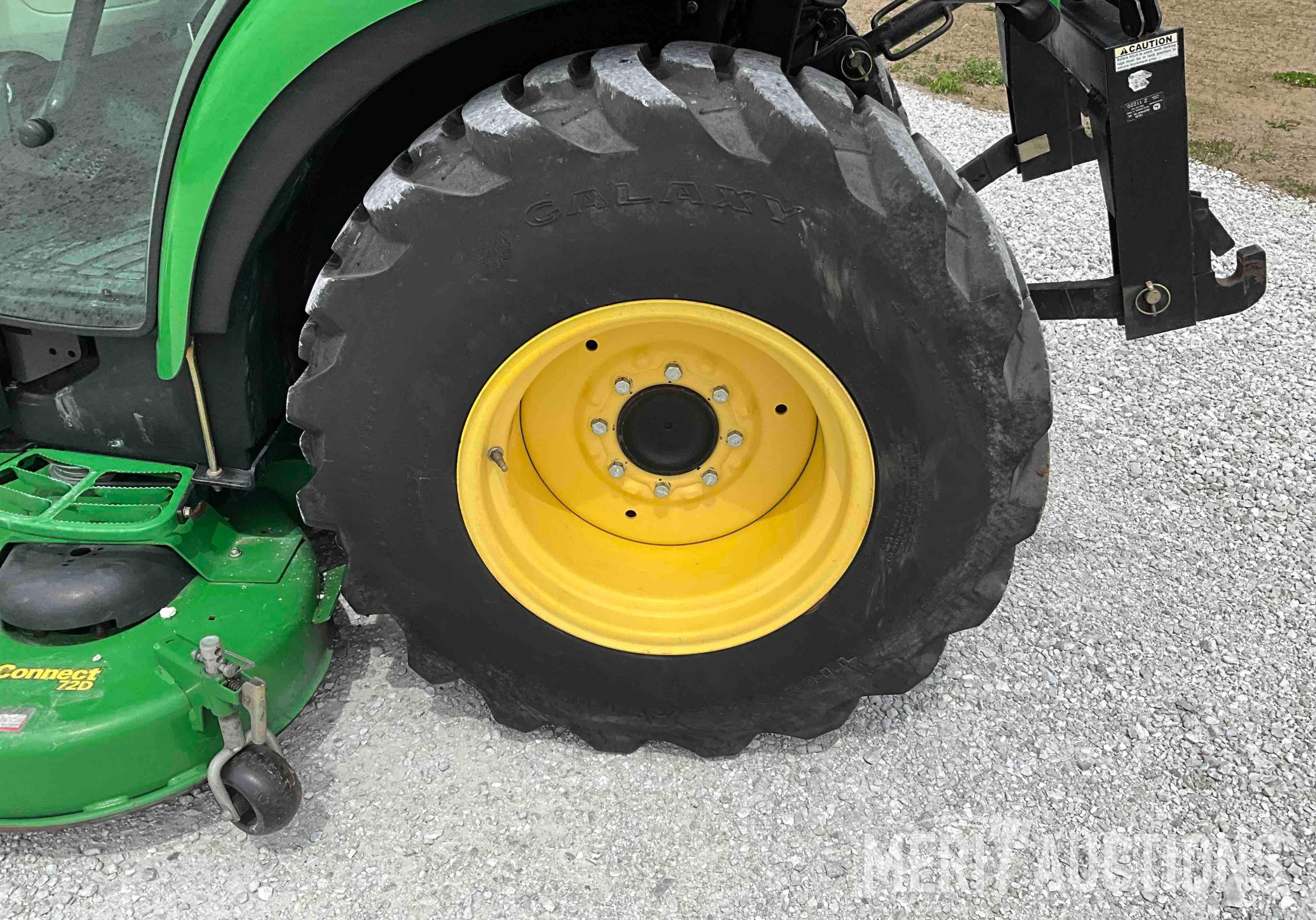 2012 John Deere 3720 MFWD Compact Tractor