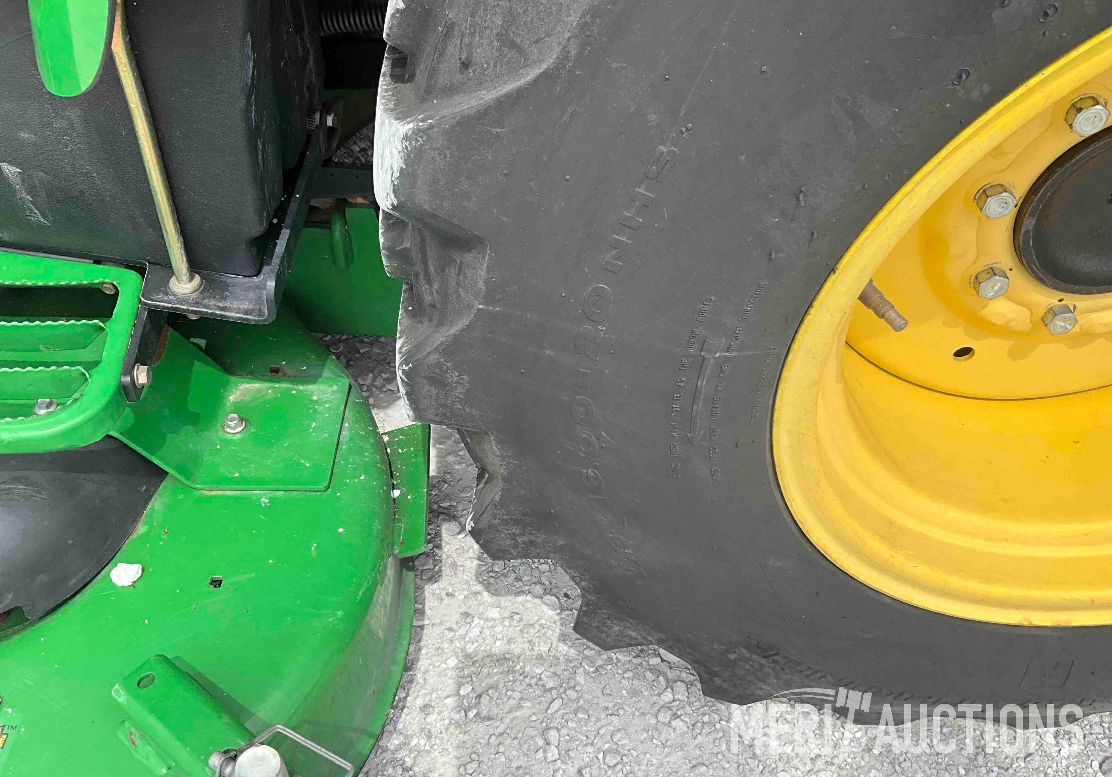 2012 John Deere 3720 MFWD Compact Tractor