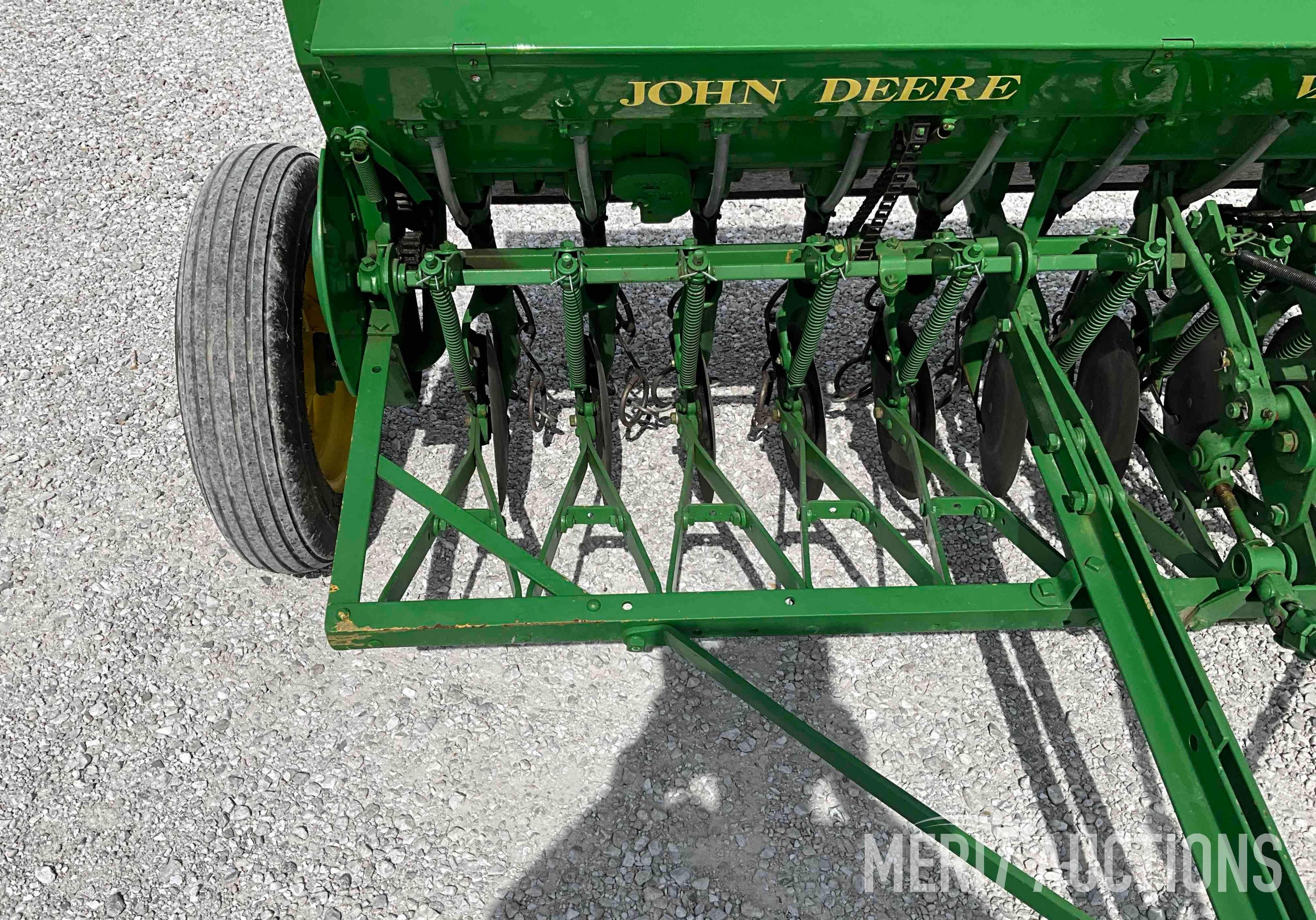 John Deere Van Brunt Model FB 10X7 6ft. drill