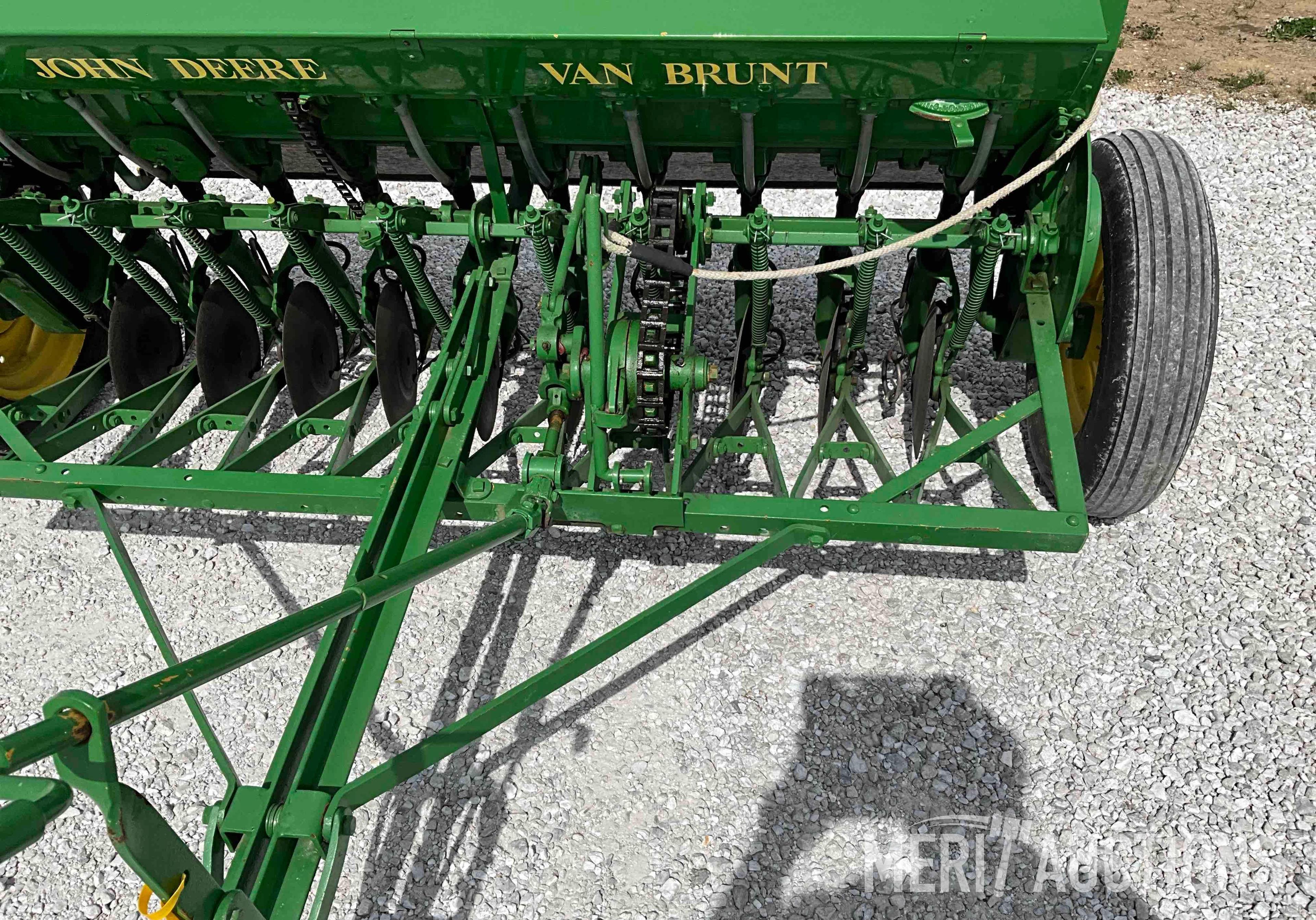 John Deere Van Brunt Model FB 10X7 6ft. drill