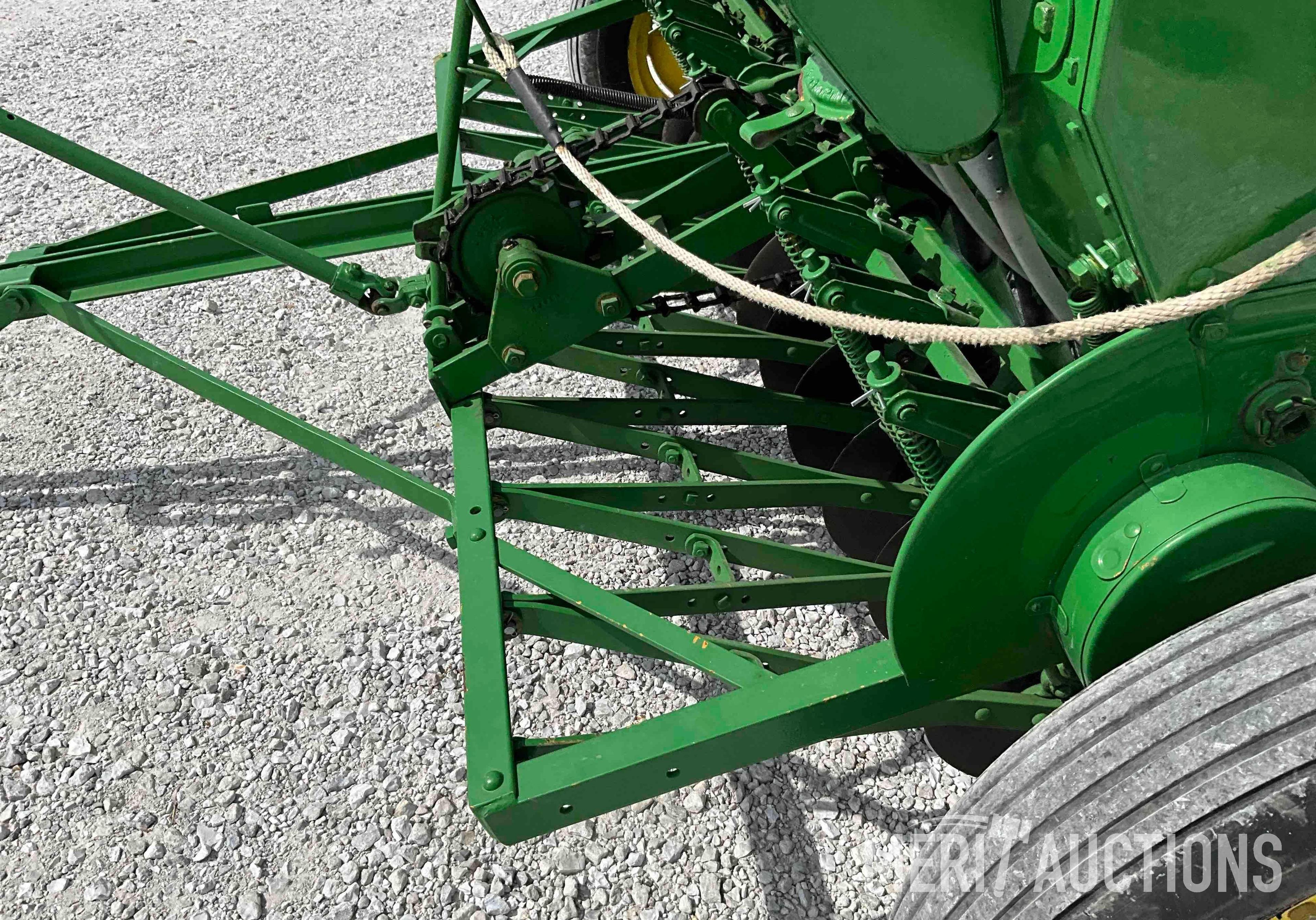John Deere Van Brunt Model FB 10X7 6ft. drill
