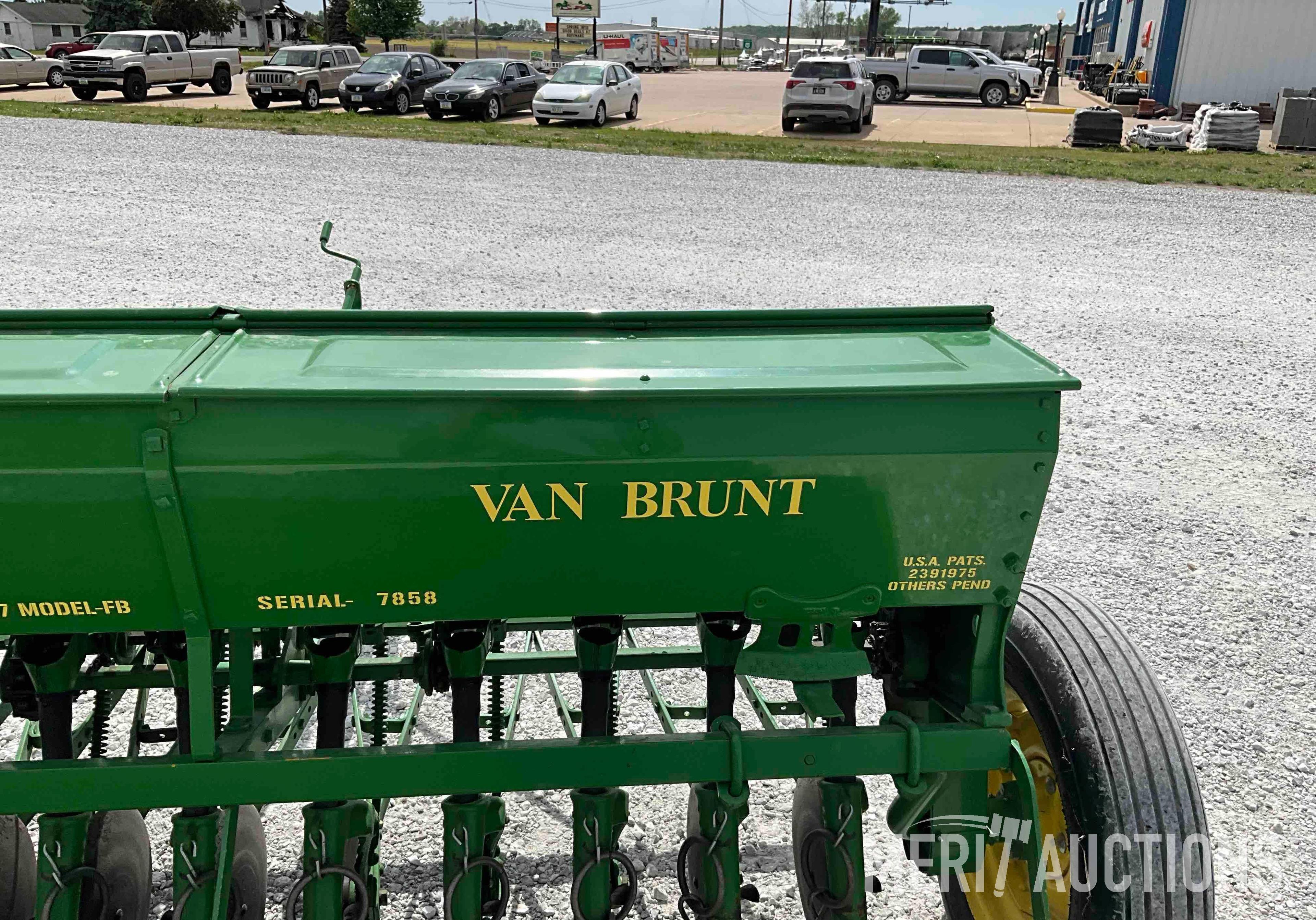 John Deere Van Brunt Model FB 10X7 6ft. drill
