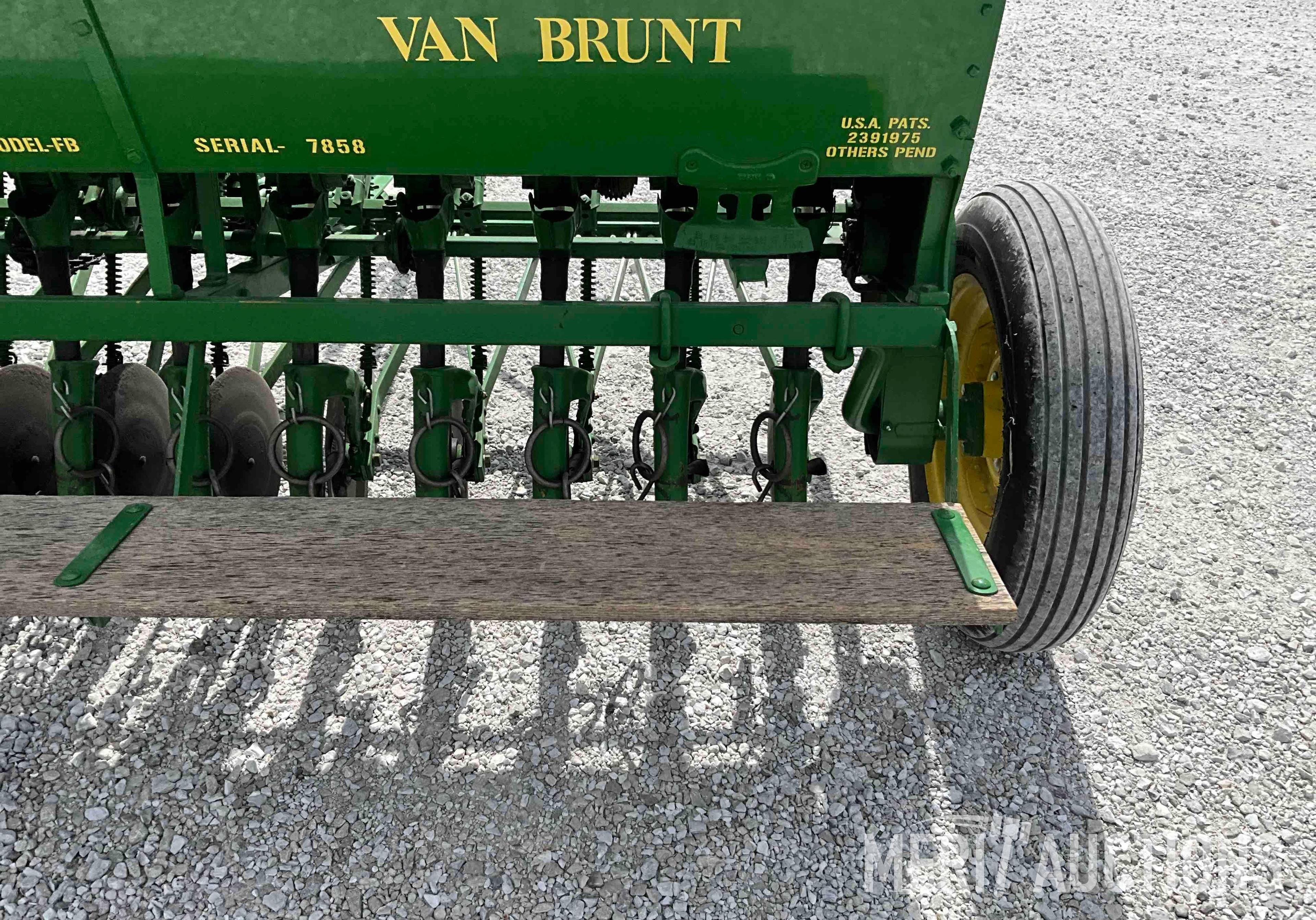 John Deere Van Brunt Model FB 10X7 6ft. drill