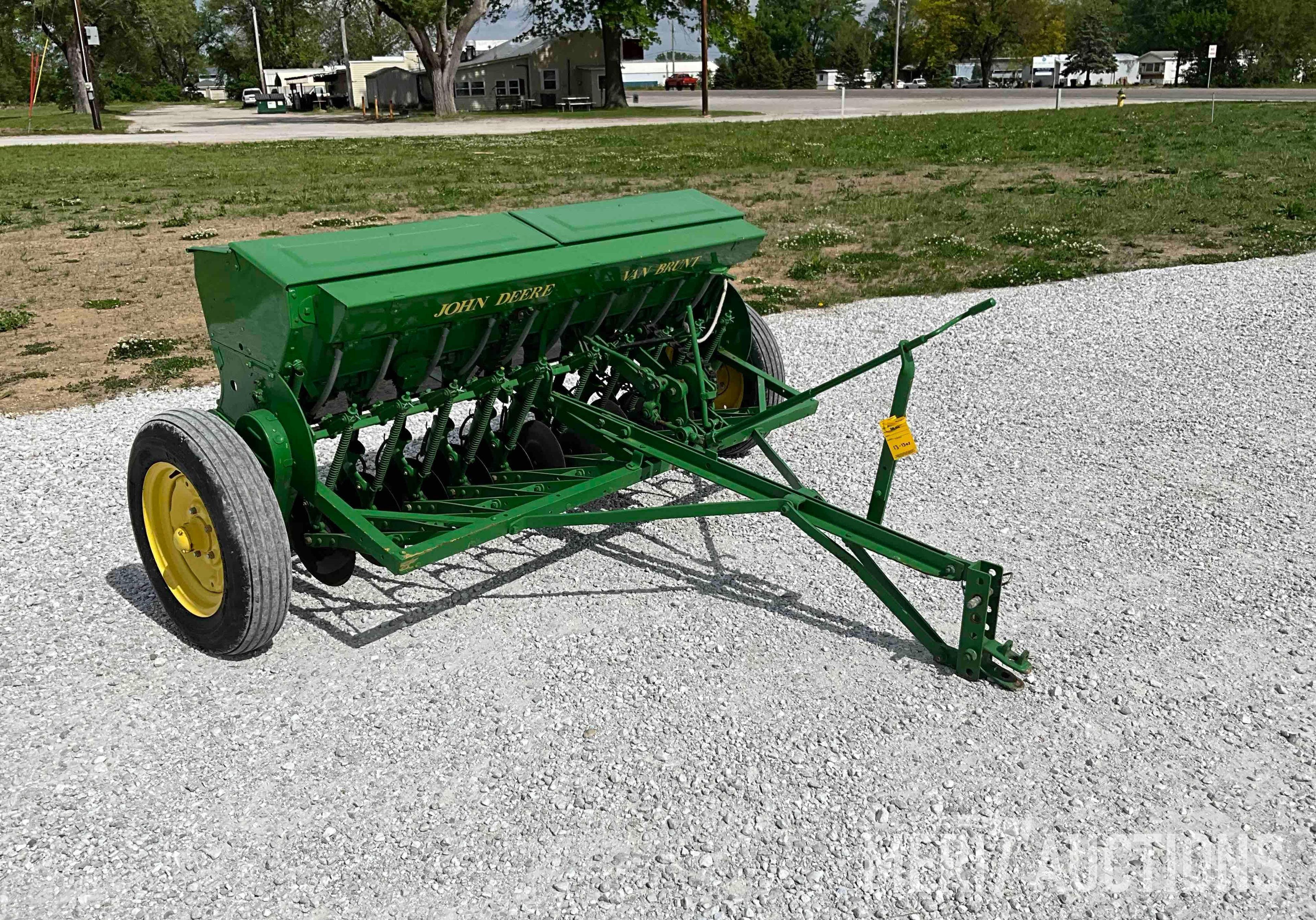 John Deere Van Brunt Model FB 10X7 6ft. drill