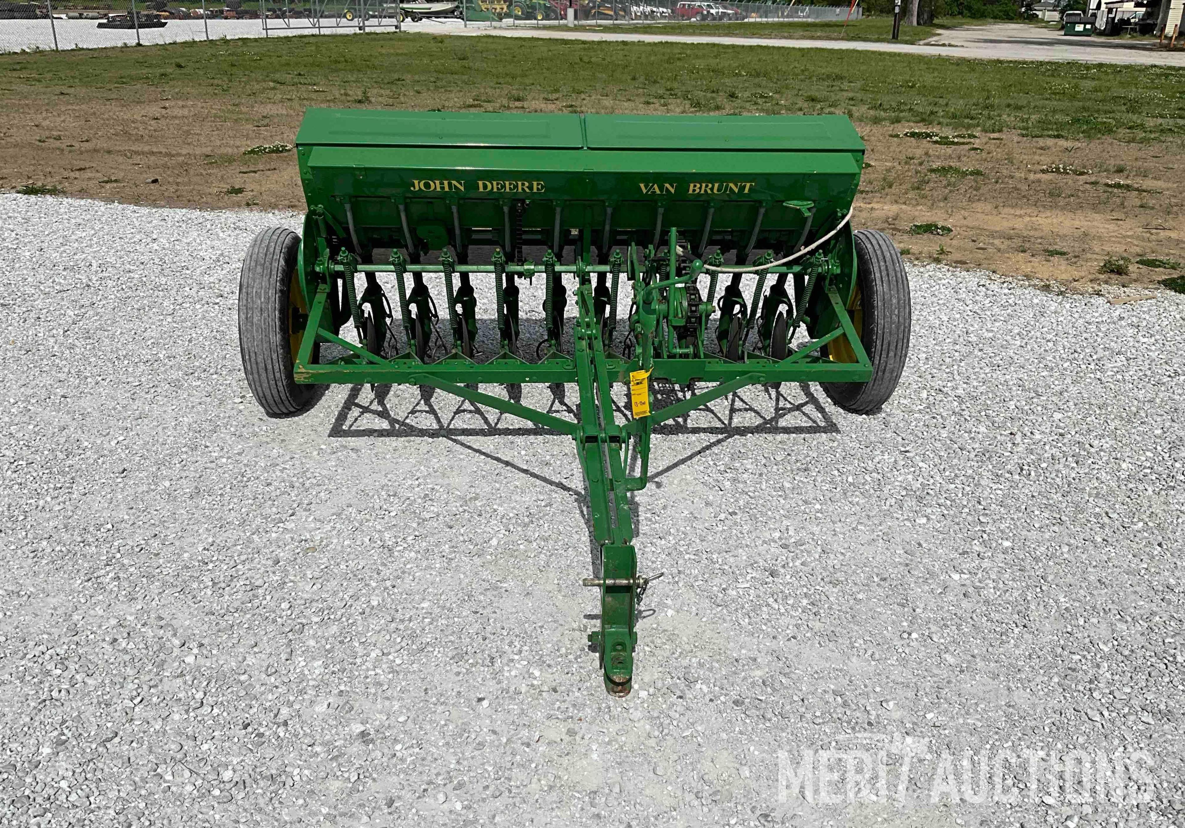 John Deere Van Brunt Model FB 10X7 6ft. drill