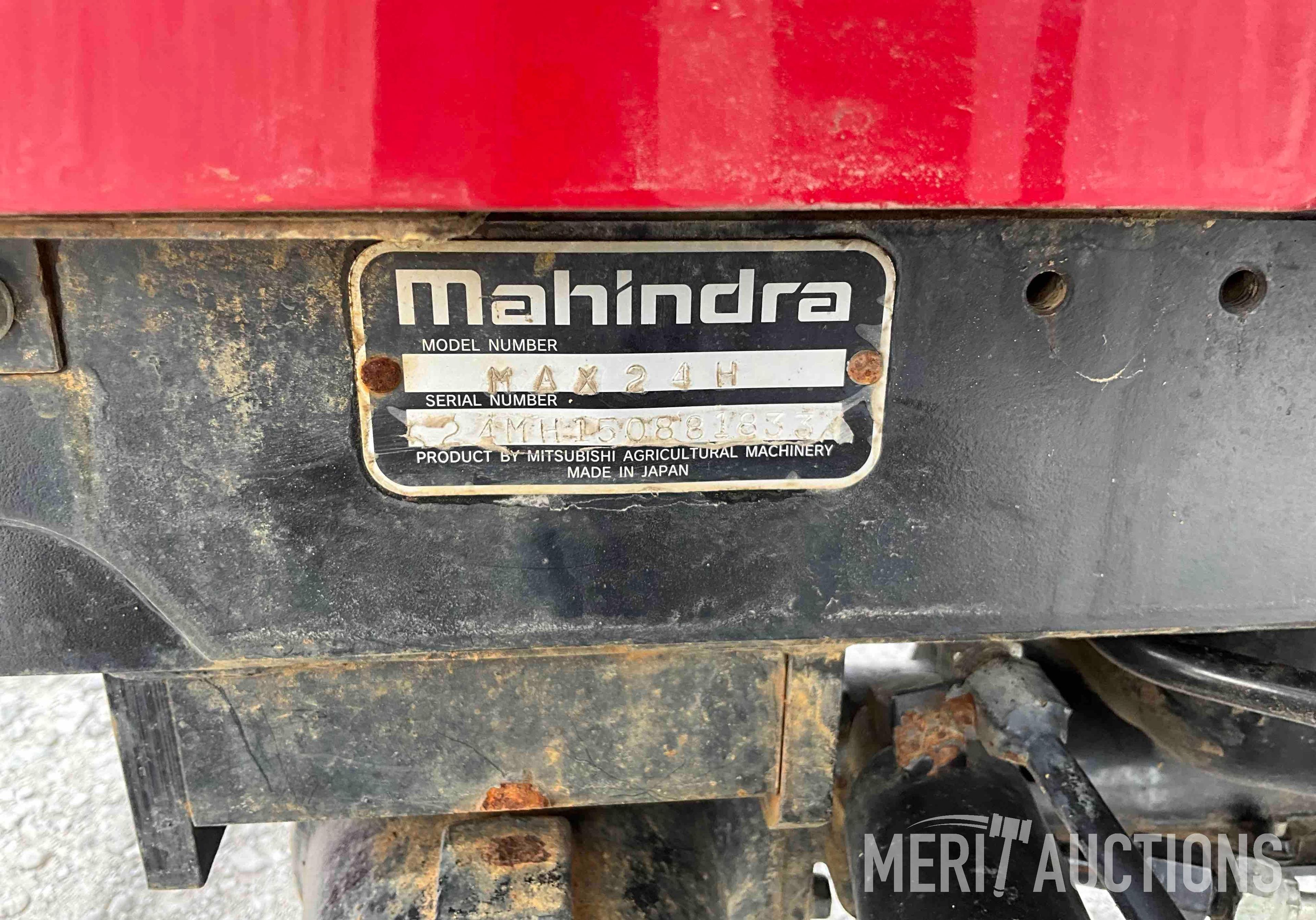 Mahindra Max 24 MFWD Tractor