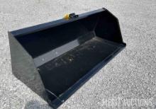 84in. Skid Steer Snow or Litter Bucket