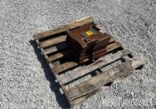 (7) Front Tractor Weights