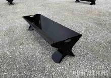 KC 28in.x90in. Metal V Bottom Feed Bunk