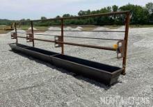 Free Standing 24ft. Feed Bunk