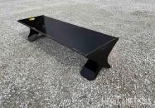 KC 28in.x90in. Metal V Bottom Feed Bunk