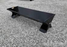 KC 28in.x90in. Metal V Bottom Feed Bunk