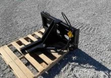 Skid Steer Tree Puller w/Hitch End
