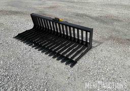 76in. Skid Steer Skeleton Bucket Low Side