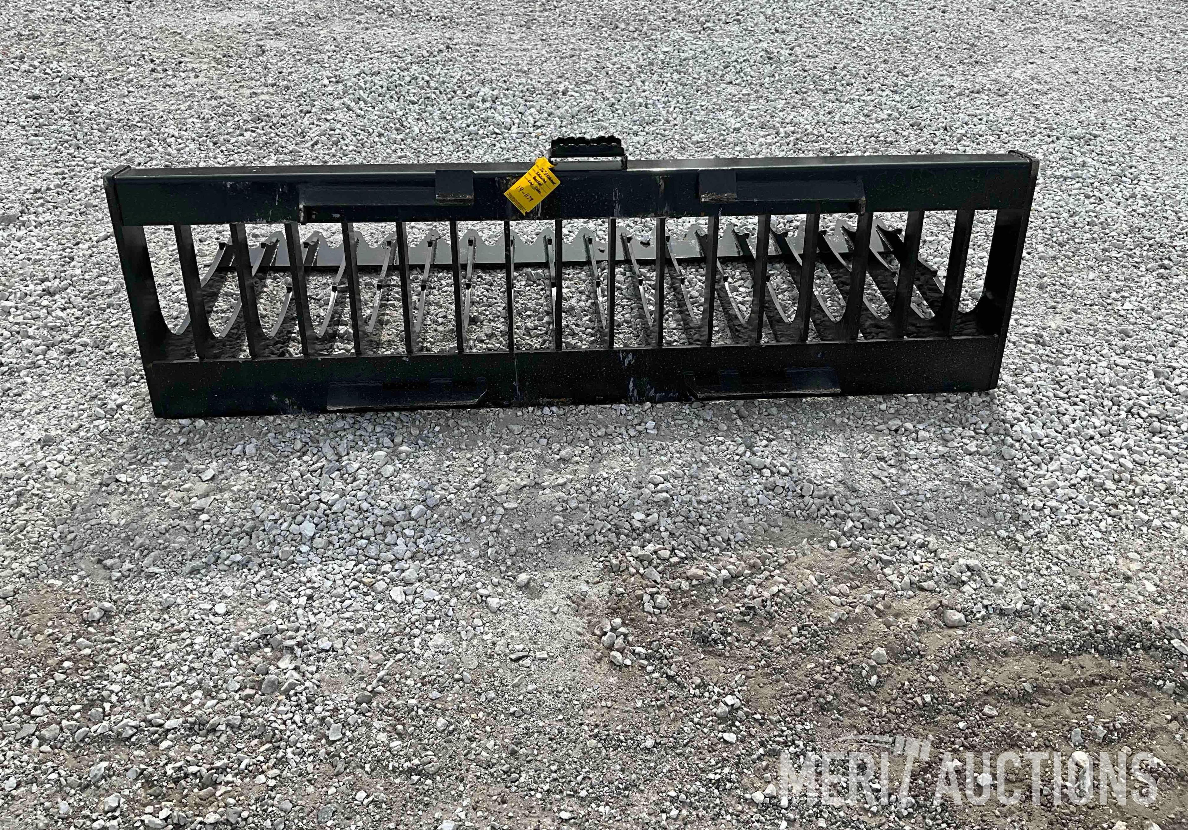 76in. Skid Steer Skeleton Bucket Low Side