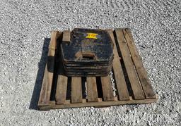 (6) Front Tractor Weights