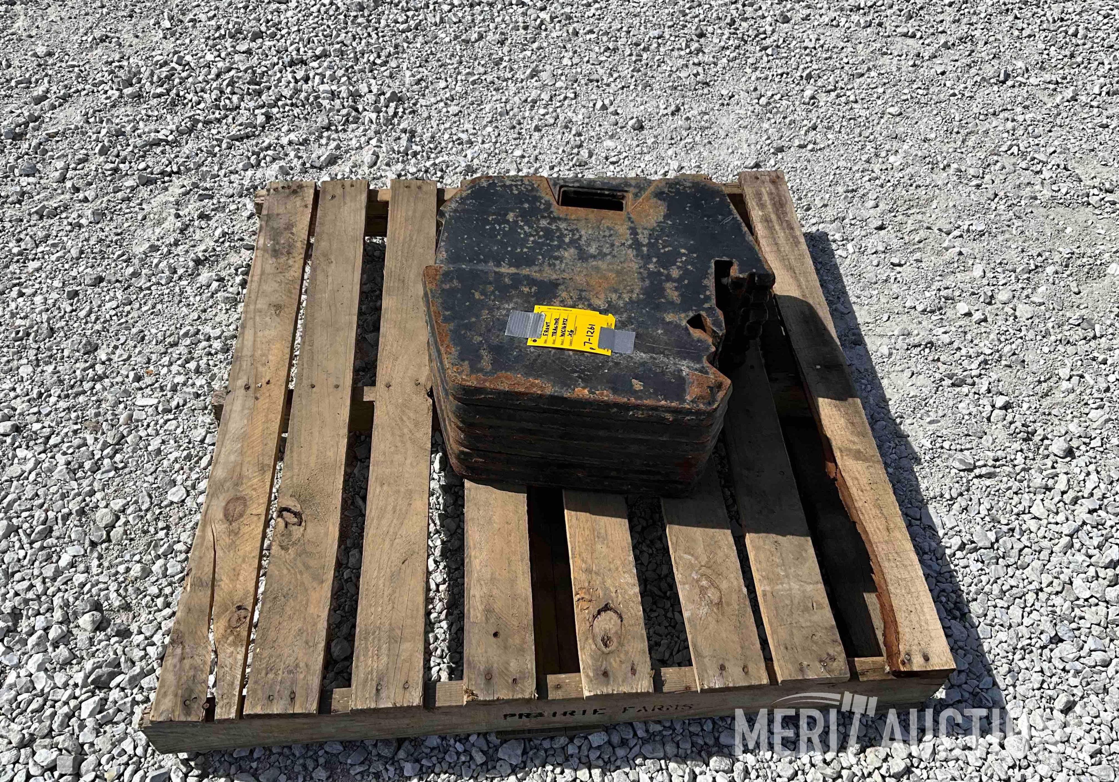 (6) Front Tractor Weights