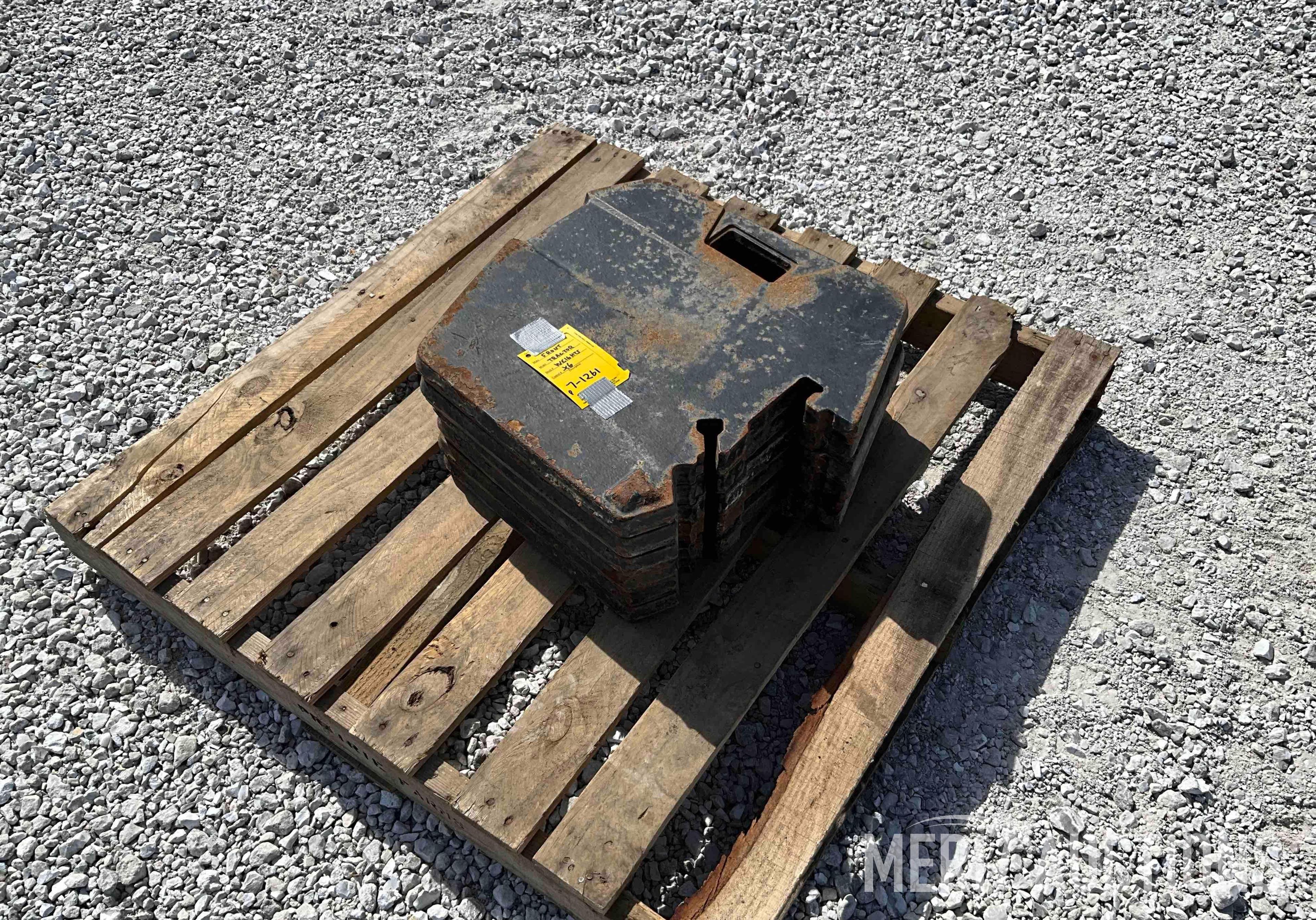 (6) Front Tractor Weights