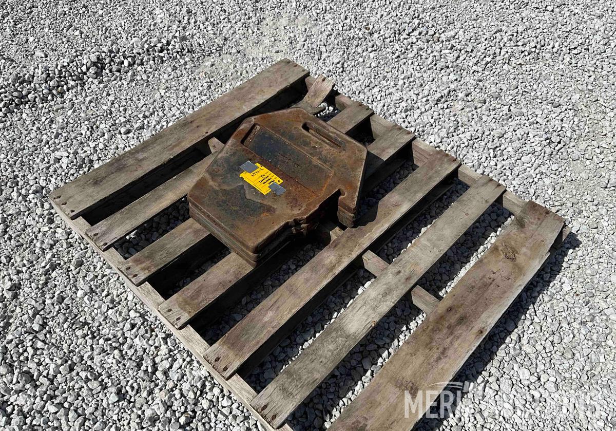 (3) Front Tractor Weights
