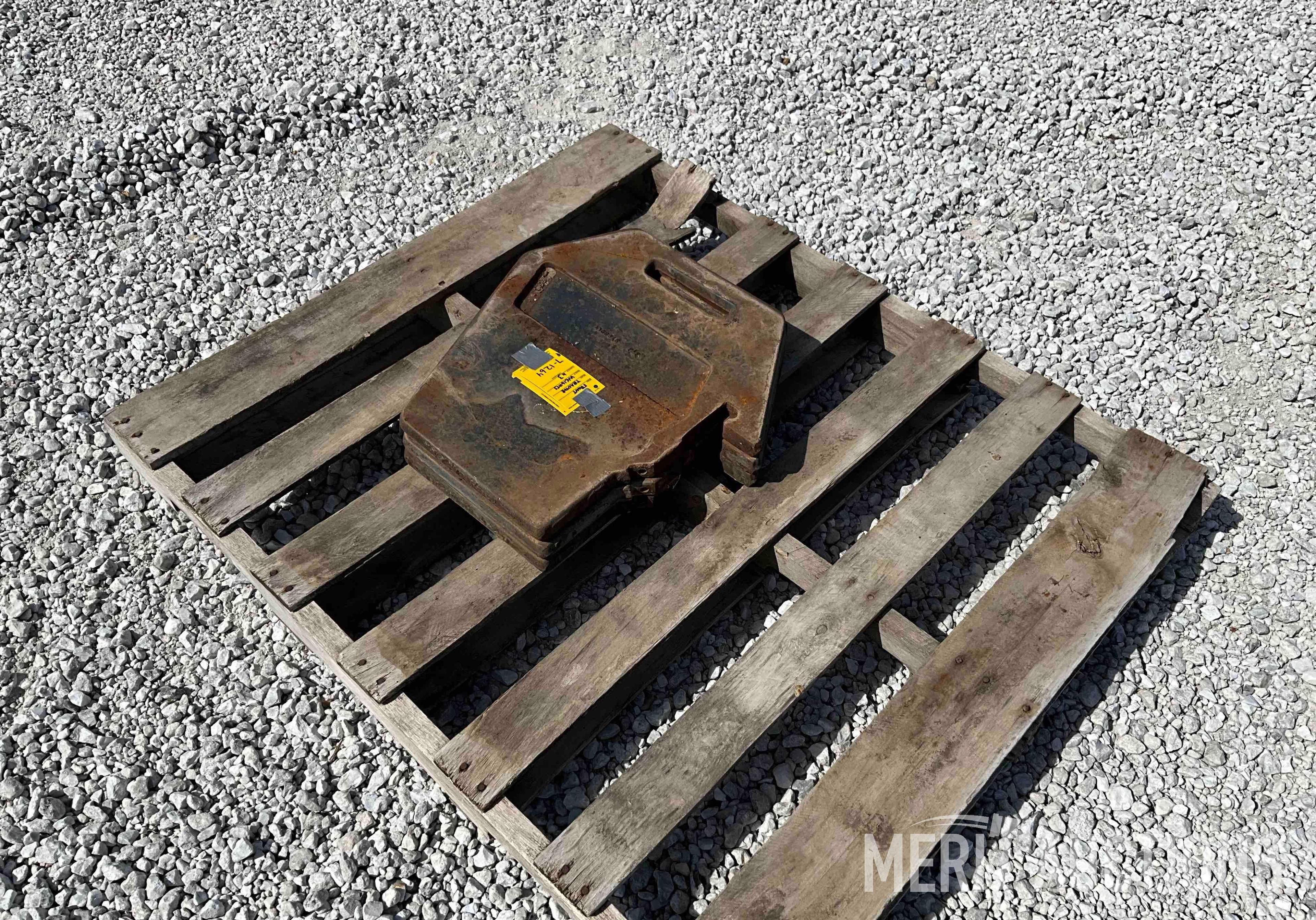 (3) Front Tractor Weights