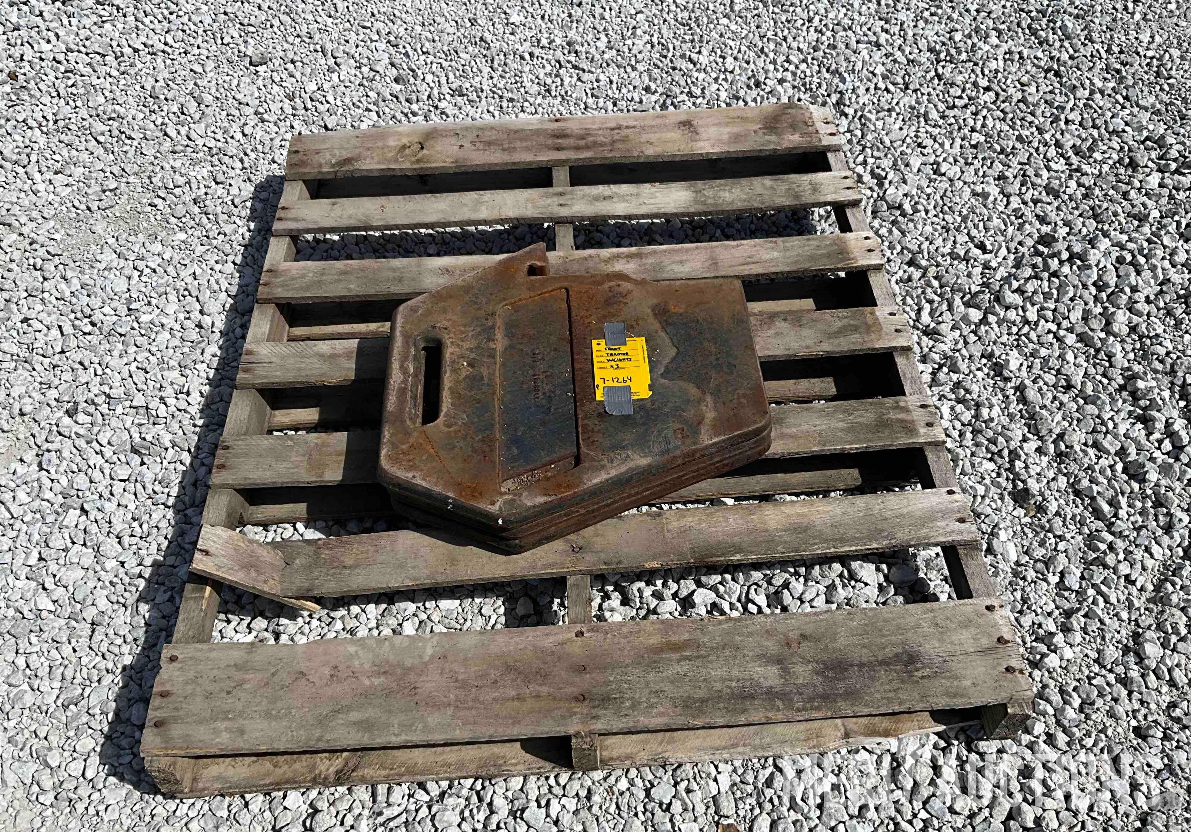 (3) Front Tractor Weights