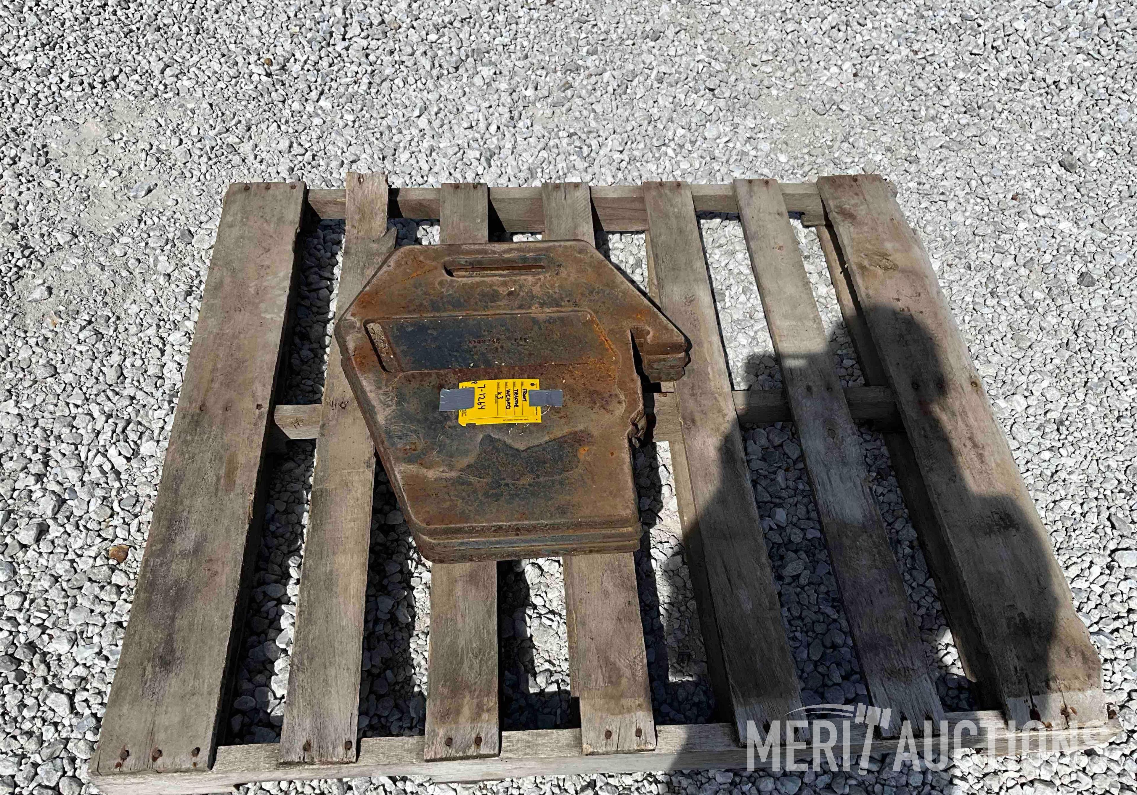 (3) Front Tractor Weights
