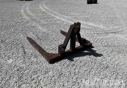 Shop Built 3pt. 2 Prong Bale Mover