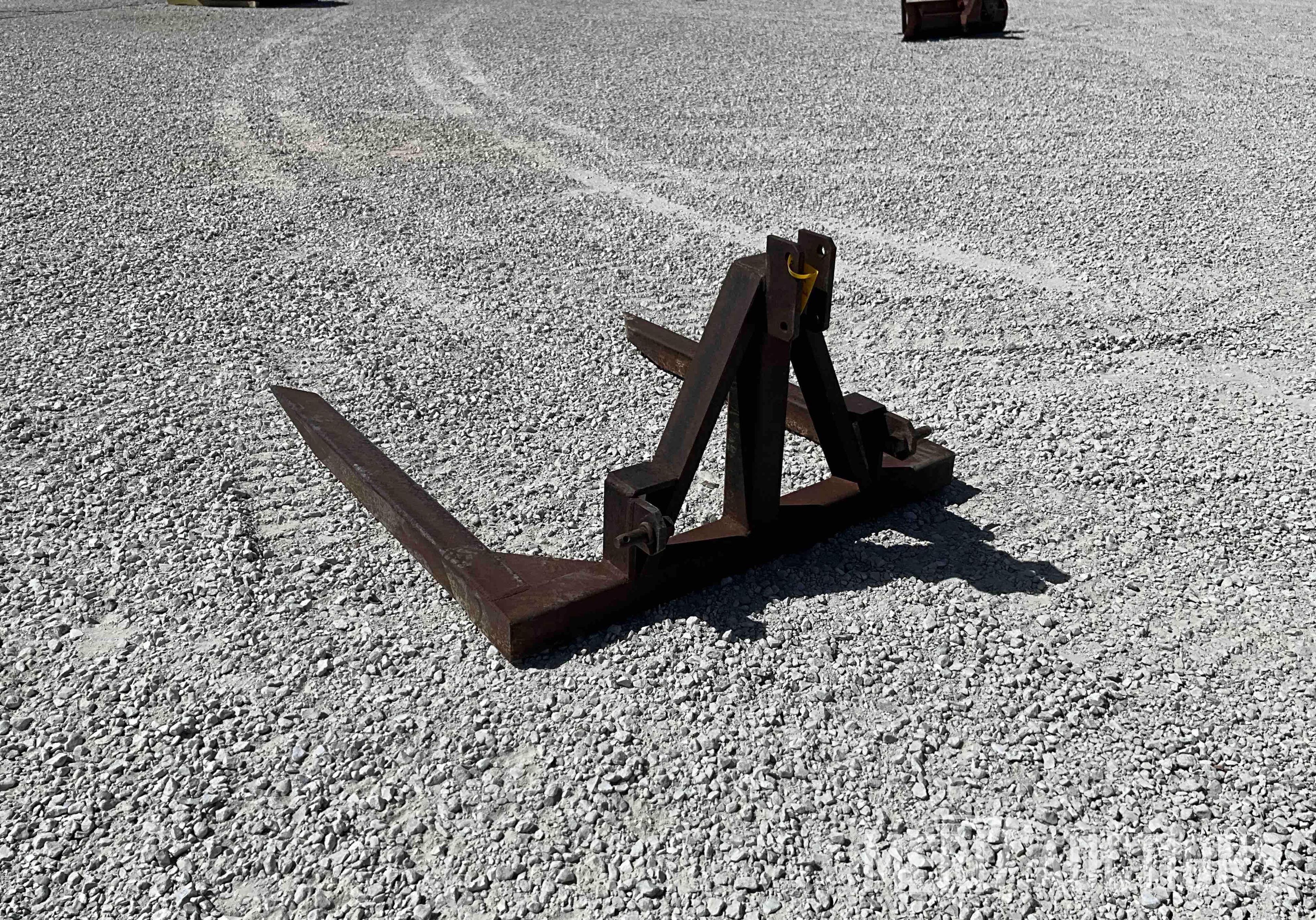 Shop Built 3pt. 2 Prong Bale Mover