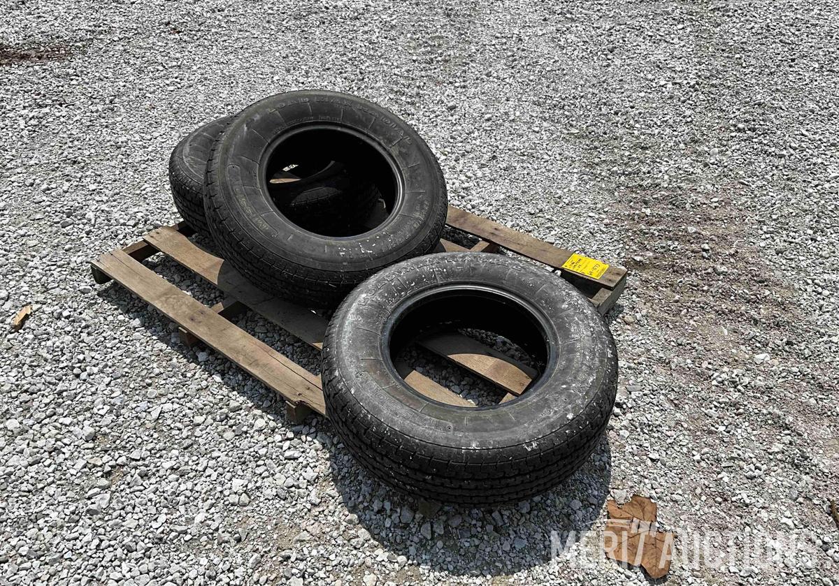 (3) 205/75-14 Tires