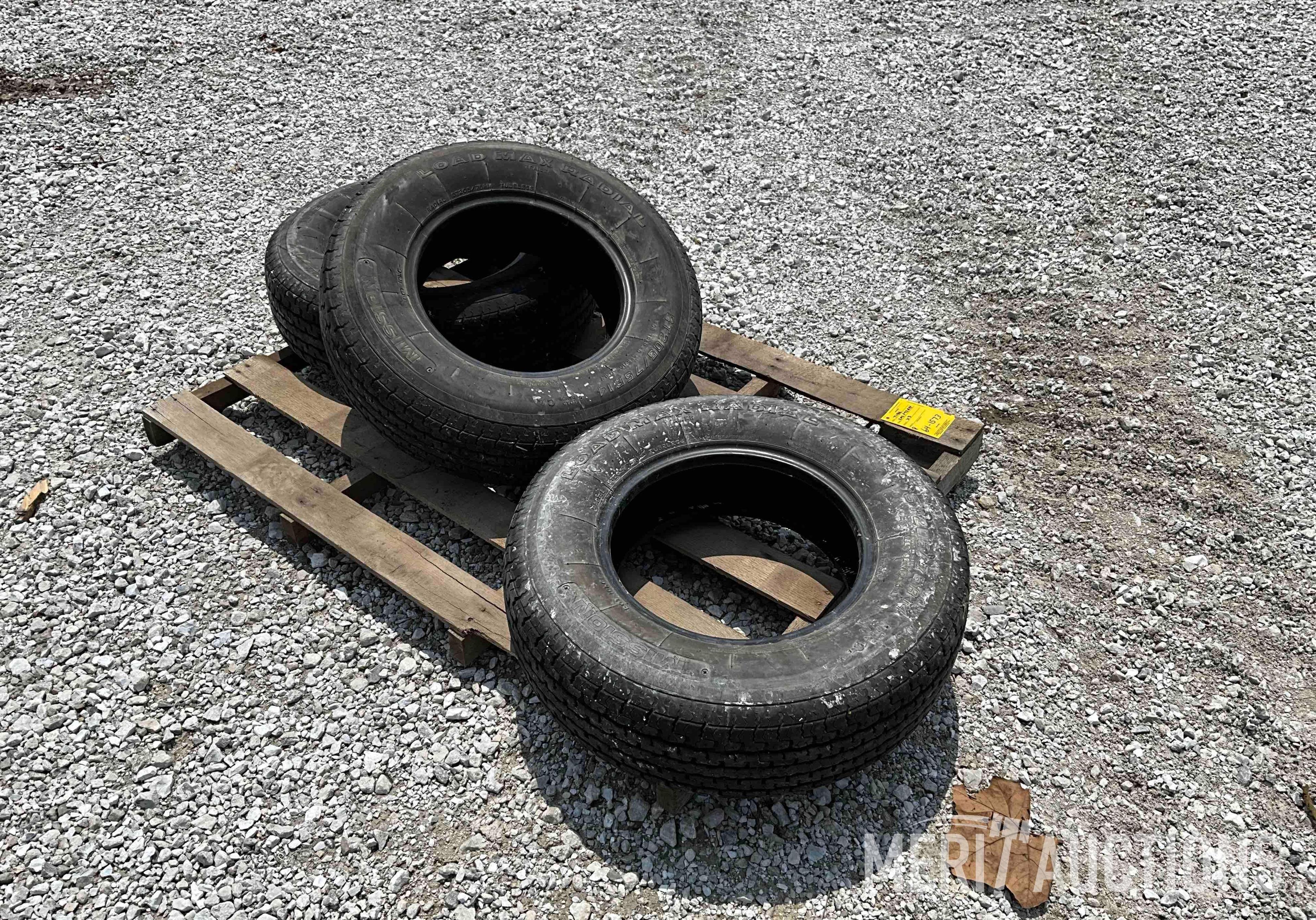 (3) 205/75-14 Tires