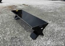 KC 28in.x90in. Metal V Bottom Feed Bunk