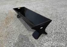 KC 28in.x90in. Metal V Bottom Feed Bunk
