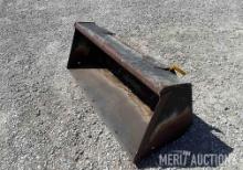 60in. Skid Steer Bucket