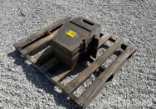 (8) Front Tractor Weights