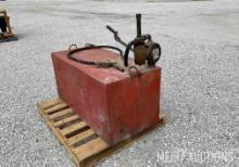 Metal Transfer Tank w/Hand Pump