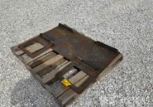 Skid Steer Plate w/5/16in. Guard