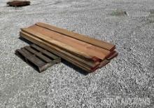 Assorted Lengths of Red Oak Lumber