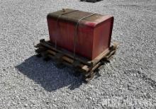 50 Gallon Oil Tank on Pallet