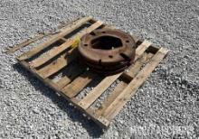 (3) Tractor Wheel Weights