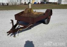 Homemade 7ft. Single Axle Trailer