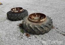 Dietrich Clamp on Duals w/ 14.9-28 Tires