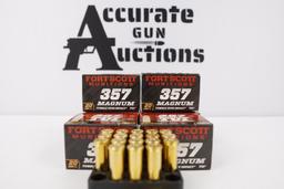 Fort Scott Munitions   120 Rounds 357 MAG