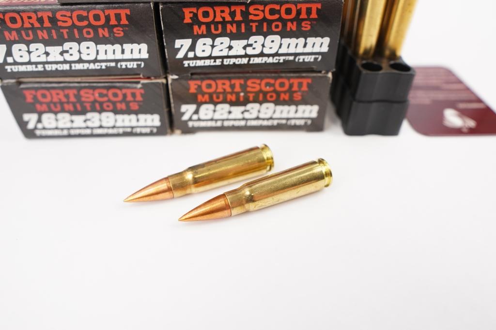 Fort Scott Munitions    100 Rounds 7.62x39mm