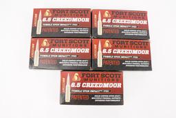 Fort Scott Munitions  100 Rounds 6.5 Creedmoor