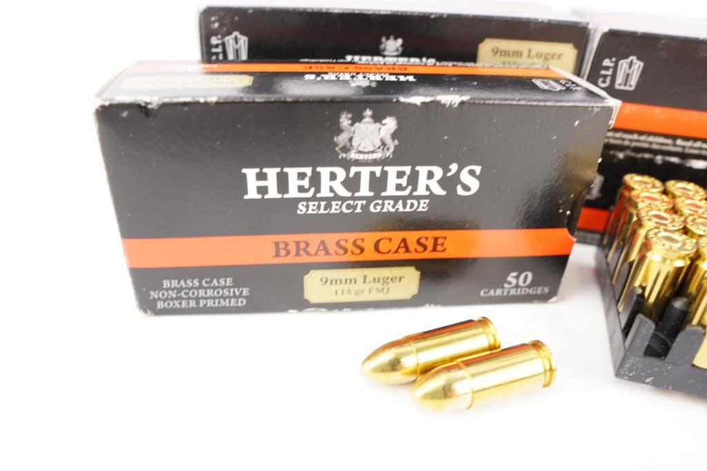 Herter's 250 Rounds 9mm