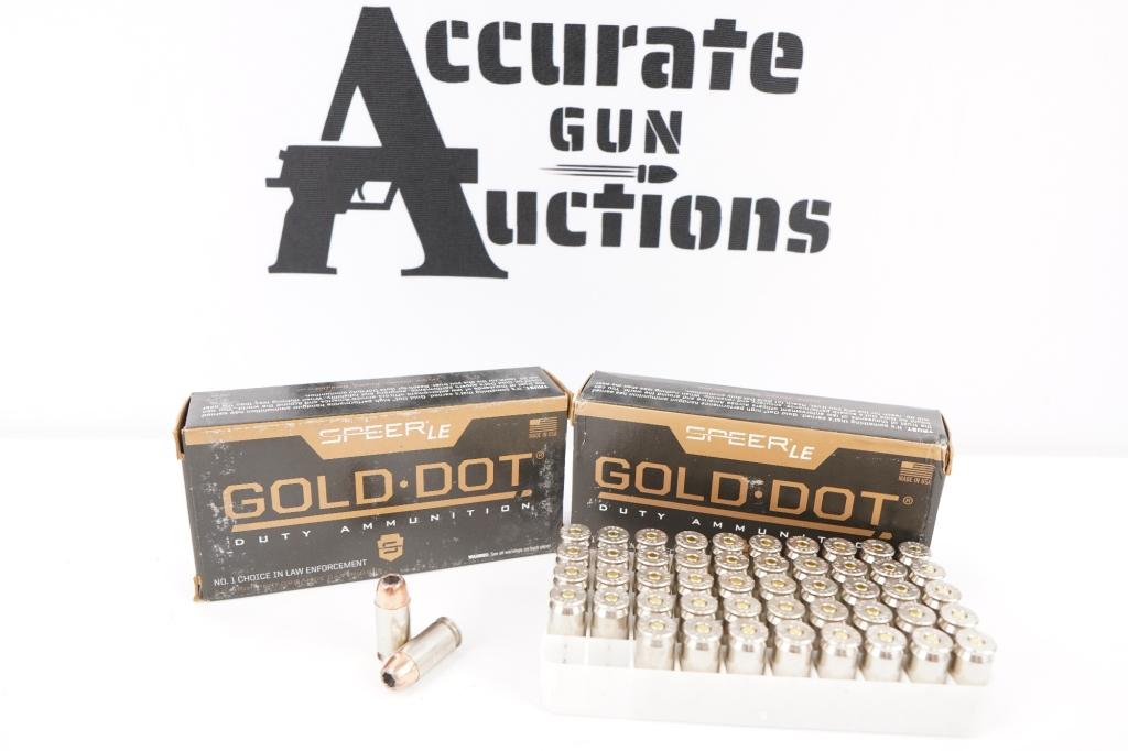 Speer  100 Rounds .45 GOLD DOT