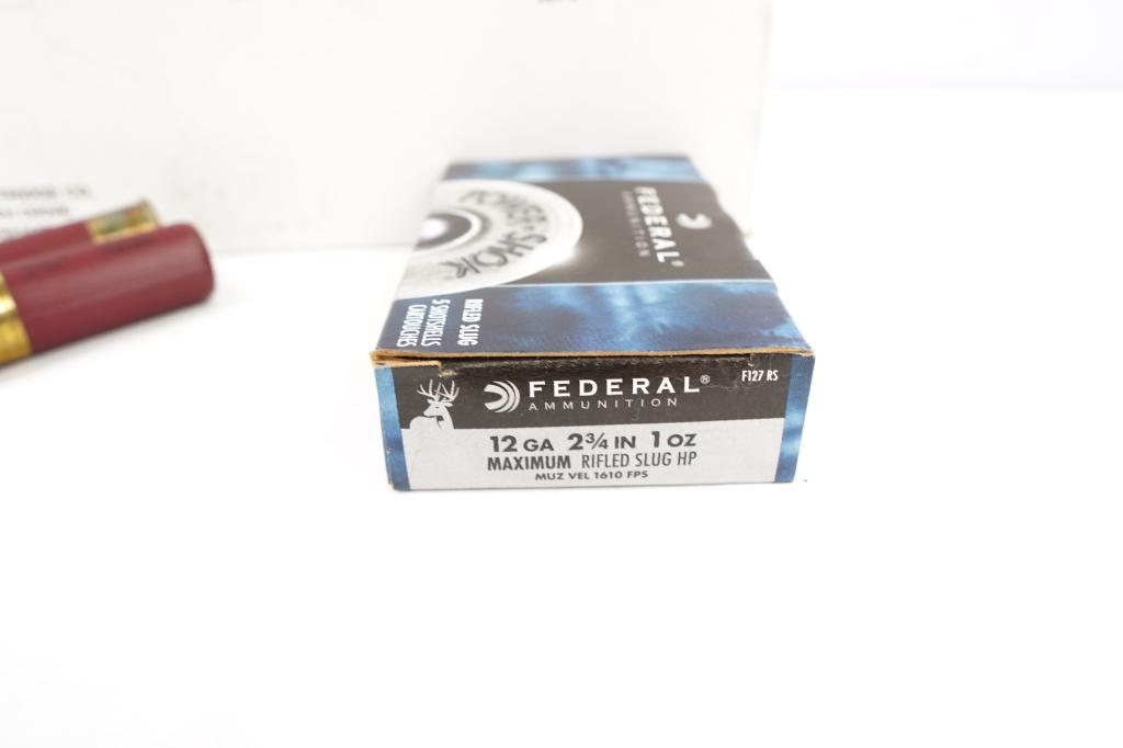 Federal   50 Rounds 12 GA Slugs