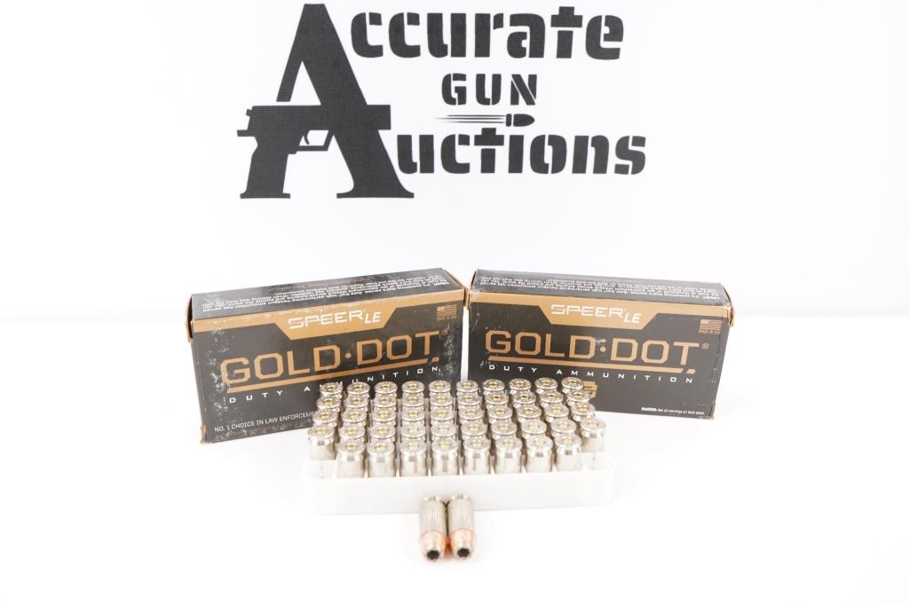 Speer 100 Rounds .45 GOLD DOT