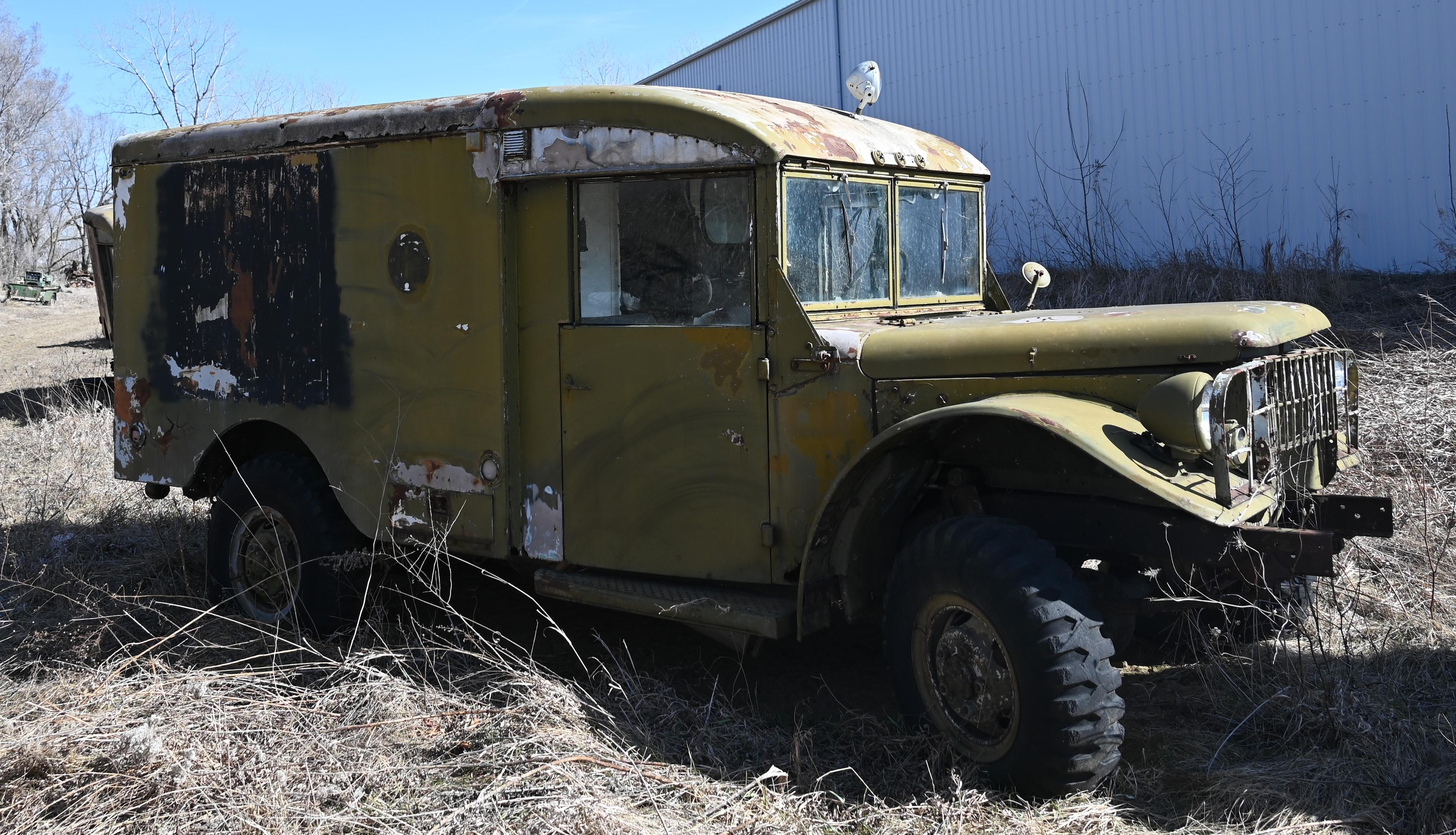 Korean Era Dodge M43 AMbulance Vehicle